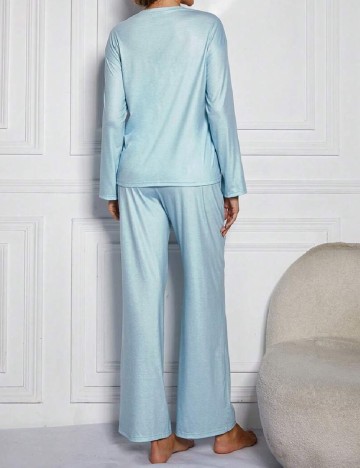 Pijama SHEIN, albastru