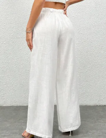 Pantaloni SHEIN, alb