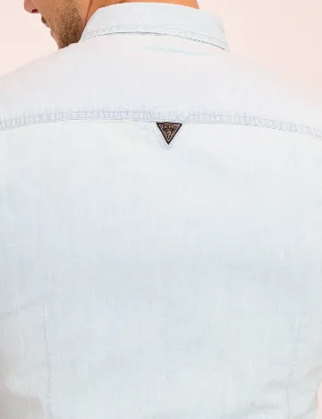 Camasa Guess, bleu