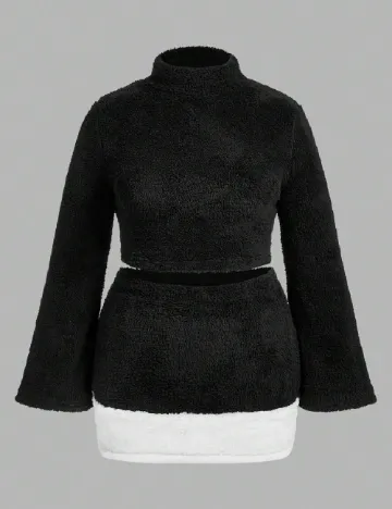 Compleu SHEIN CURVE, negru