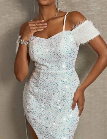 Rochie lunga SHEIN, alb