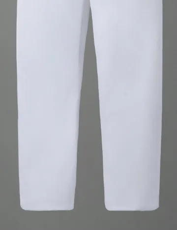 Pantaloni Shein Kids, alb