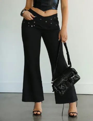 Pantaloni SHEIN, negru