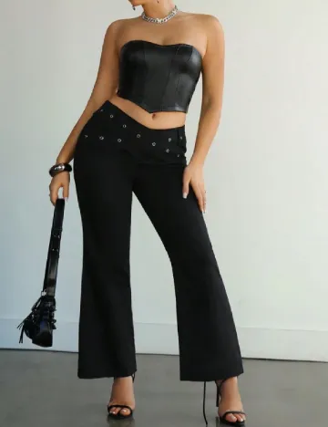 Pantaloni SHEIN, negru