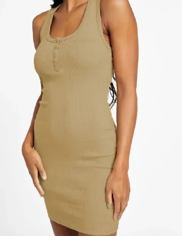 Rochie scurta Guess, maro