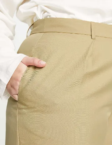 Pantaloni ASOS Curve, bej