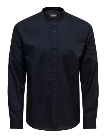 Camasa Only, bleumarin inchis Albastru