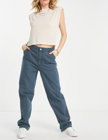 Pantaloni ASOS, albastru