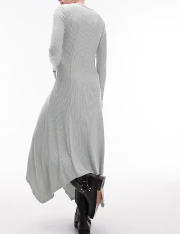 Rochie medie Top Shop, gri