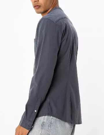Camasa ASOS, bleumarin Albastru