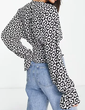 Top ASOS, negru