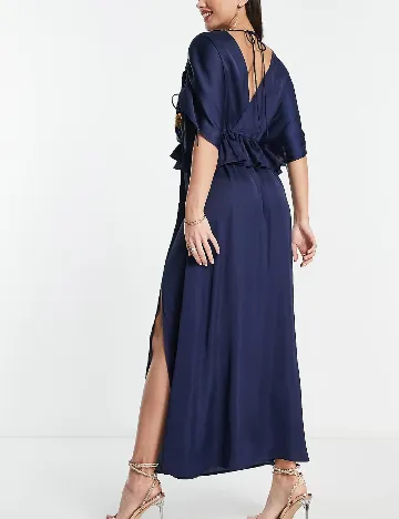 Rochie lunga ASOS, bleumarin