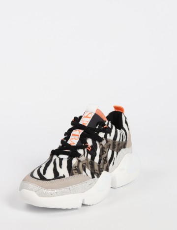 Adidasi SuperTrash, mix culori