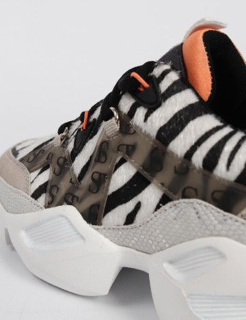 Adidasi SuperTrash, mix culori