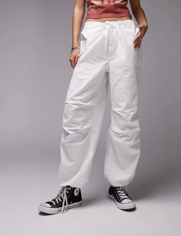 Pantaloni Top Shop, ecru