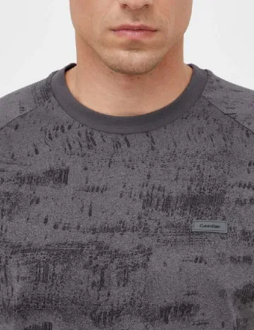 Tricou Calvin Klein, gri Gri