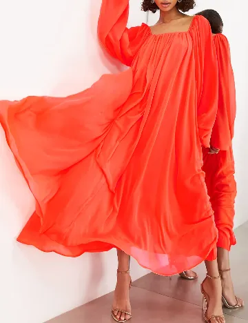 Rochie lunga ASOS, portocaliu