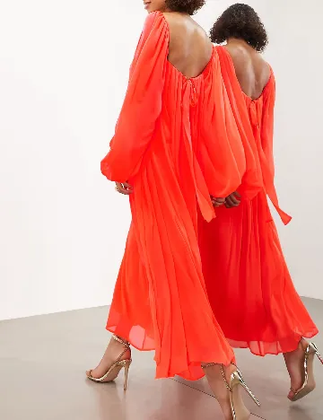 Rochie lunga ASOS, portocaliu