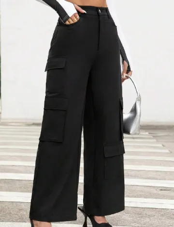 Pantaloni SHEIN, negru