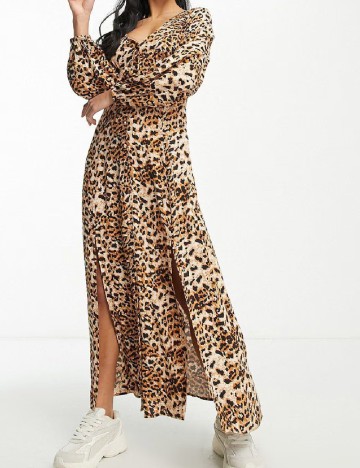 Rochie lunga PETITES MISS SELFRIDGE, animal print