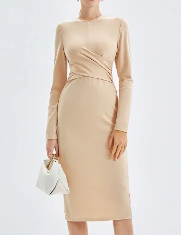 Rochie scurta SHEIN, crem