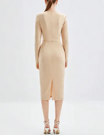 Rochie scurta SHEIN, crem