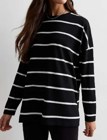 Bluza New look, negru Negru