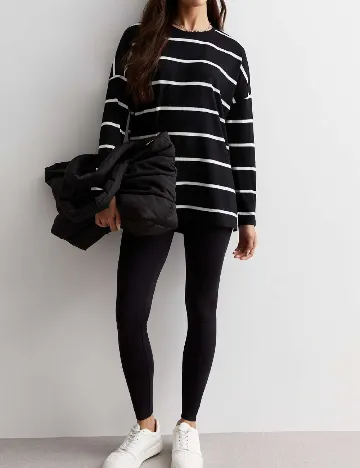 Bluza New look, negru Negru