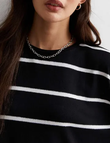 Bluza New look, negru Negru