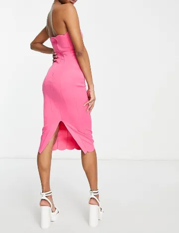 Rochie medie ASOS, roz