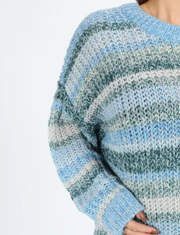 Pulover Oversize American Eagle, albastru