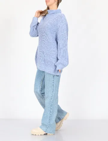 Pulover Oversize American Eagle, albastru