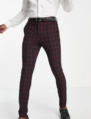 Pantaloni ASOS, visiniu