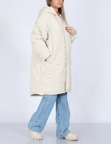Geaca Pull&Bear, crem