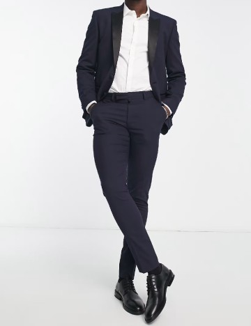 Pantaloni ASOS, bleumarin
