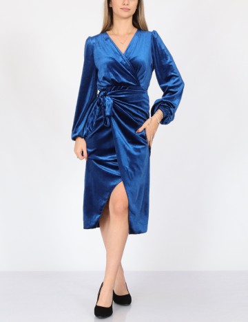 Rochie medie SHEIN, bleumarin