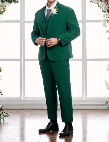 Costum SHEIN Plus Size Men, verde