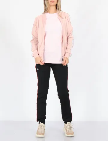 Bluza Kappa, roz pudra