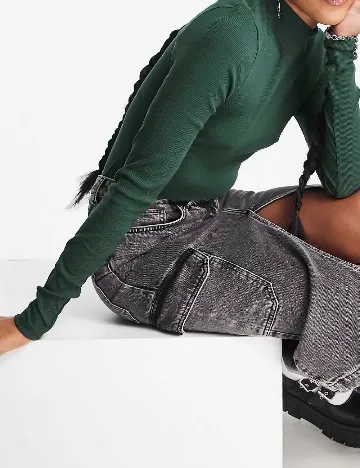 Bluza Weekday, verde