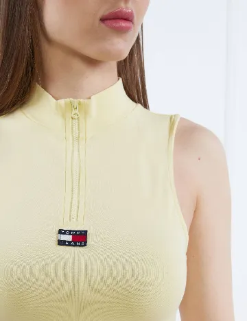 Top Tommy Jeans, galben