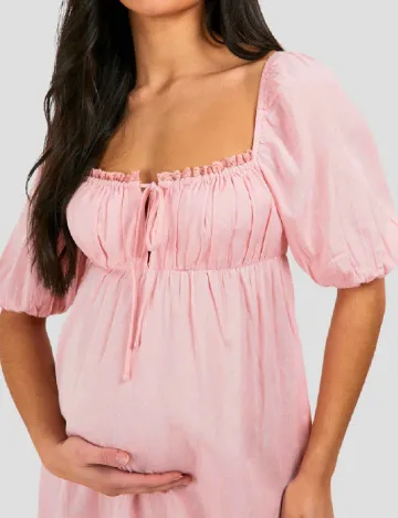 Rochie medie Boohoo maternity, roz