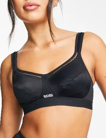 Sutien sport Champion Shock Absorber, negru Negru