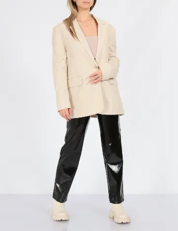 Sacou Stradivarius, crem