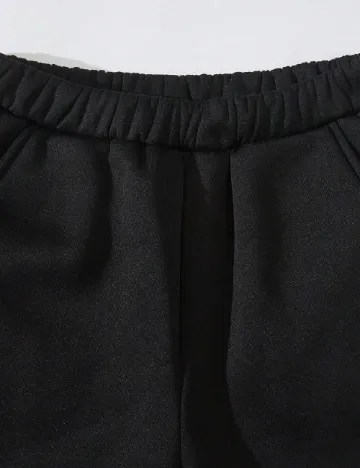 Pantaloni Shein Kids, negru