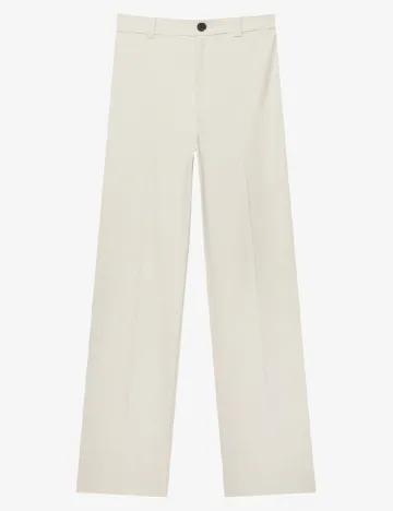 Pantaloni Pull&Bear, ecru