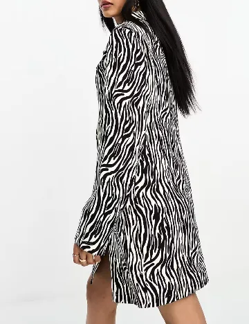 Rochie scurta Urban Threads, animal print