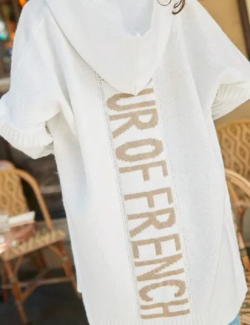 Cardigan SHEIN, alb