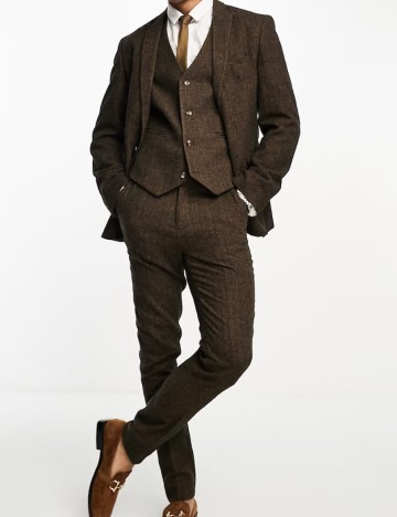 Pantaloni ASOS, maro