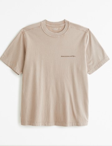 Tricou Abercrombie&Fitch, maro