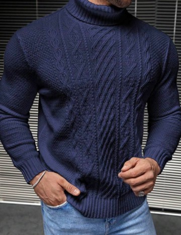 Pulover SHEIN, bleumarin